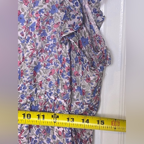 BB Dakota by Steve Madden Lavender Floral Maxi Dress Size XL - Picture 9 of 15